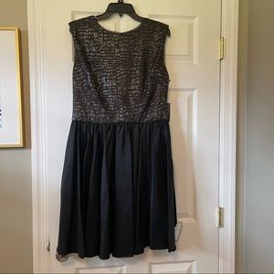 Vera Wang Open Back Dress